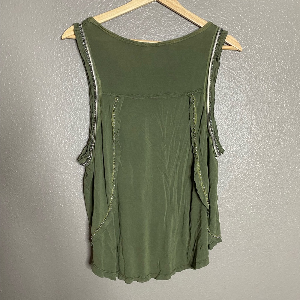We The Free Olive Graphic Tank Top - Picture 2 of 3
